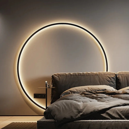 Applique Murale LED Cercle – Style Minimaliste