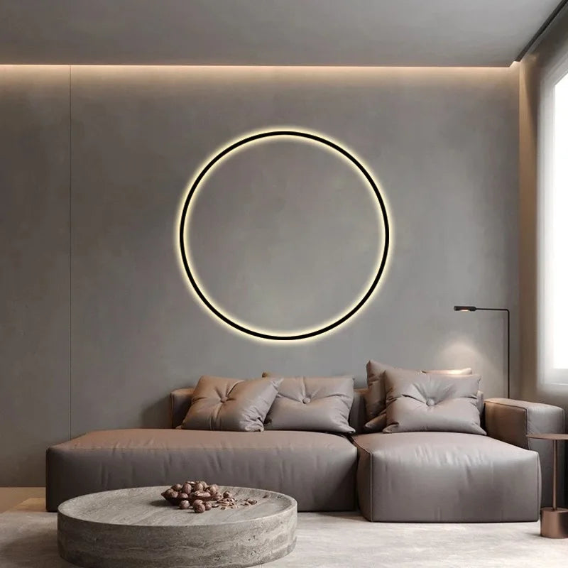Applique Murale LED Cercle – Style Minimaliste