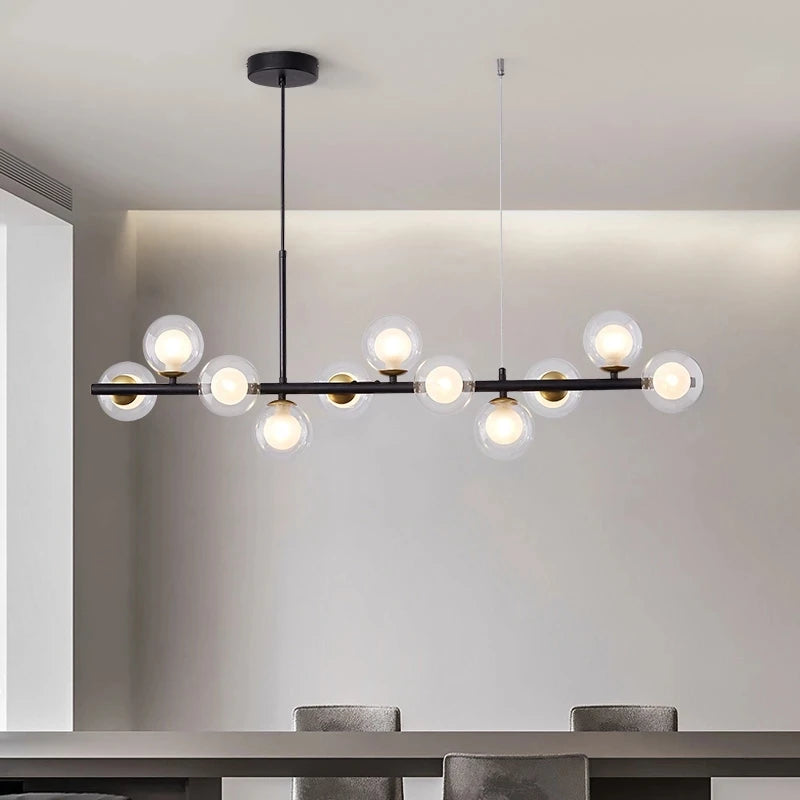 Luminaire Suspendu Boule de Verre