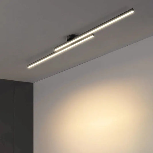 Plafonnier LED Aluminium Linéaire – Design Moderne