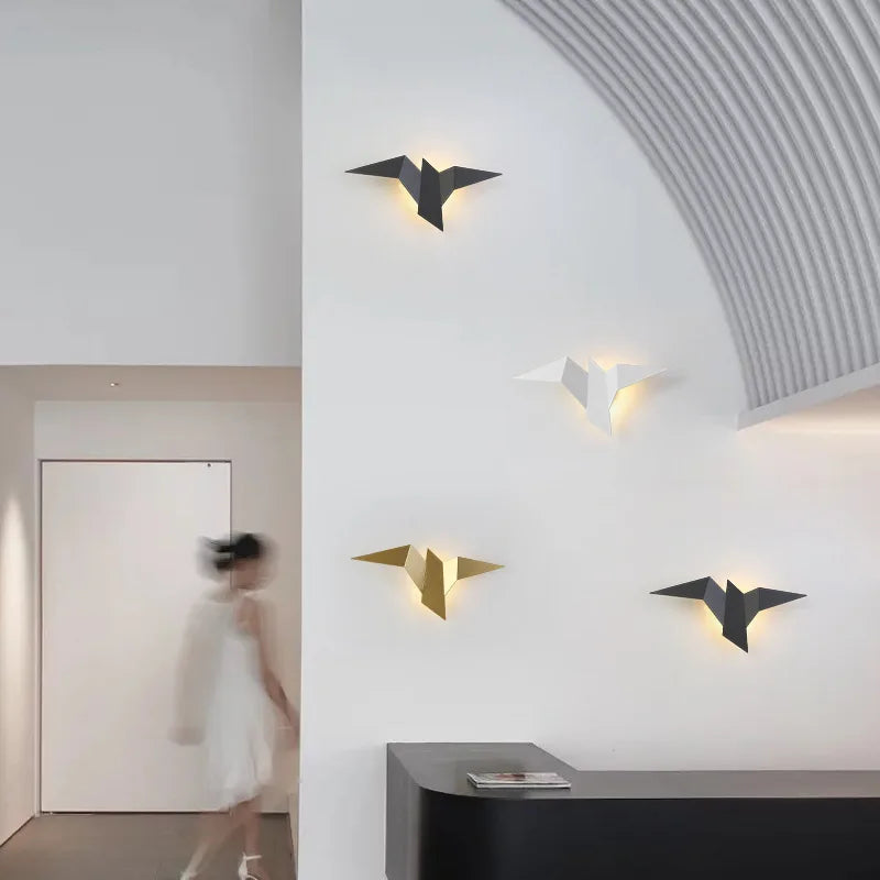 Luminaire Mural Oiseau