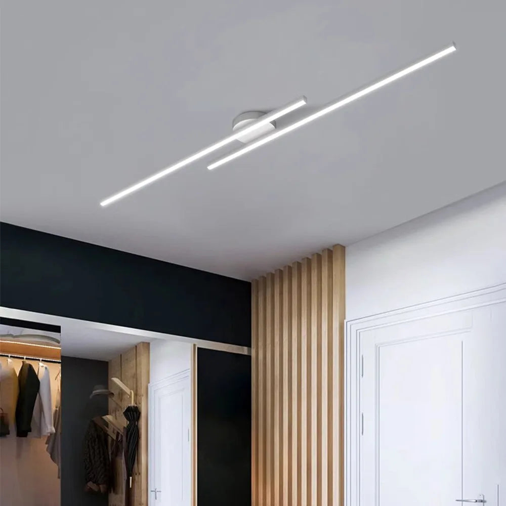 Plafonnier LED Aluminium Linéaire – Design Moderne