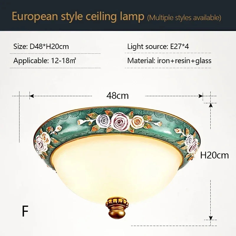 Plafonnier Vintage LED