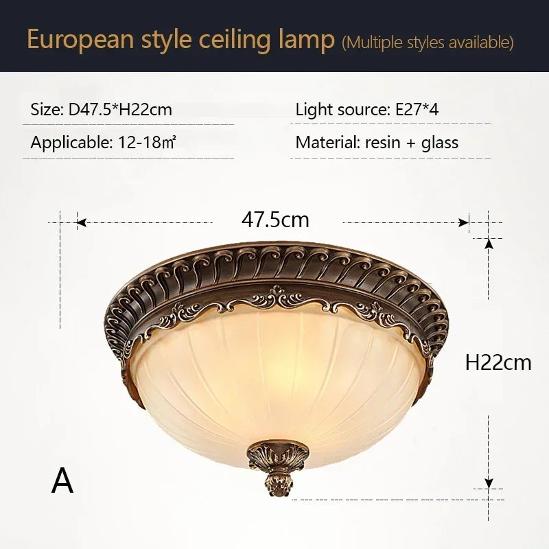 Plafonnier Vintage LED