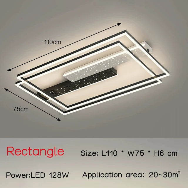Plafonnier LED Luxe