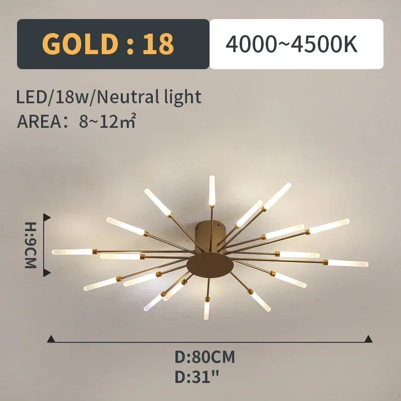 Plafonnier LED Moderne