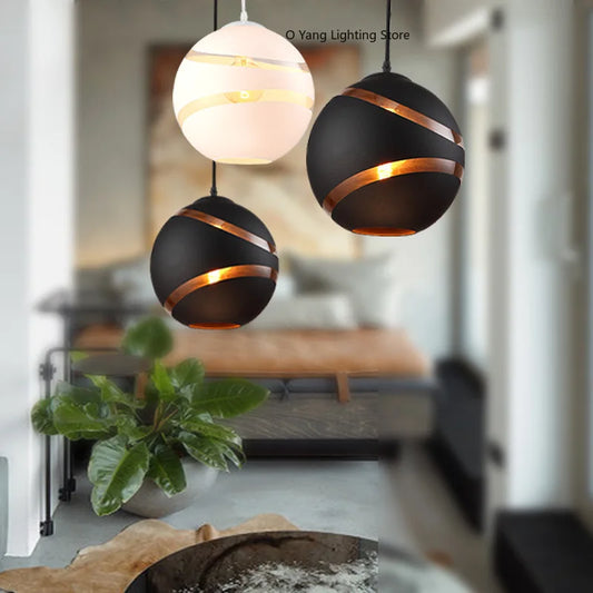 Trio luminaires rond