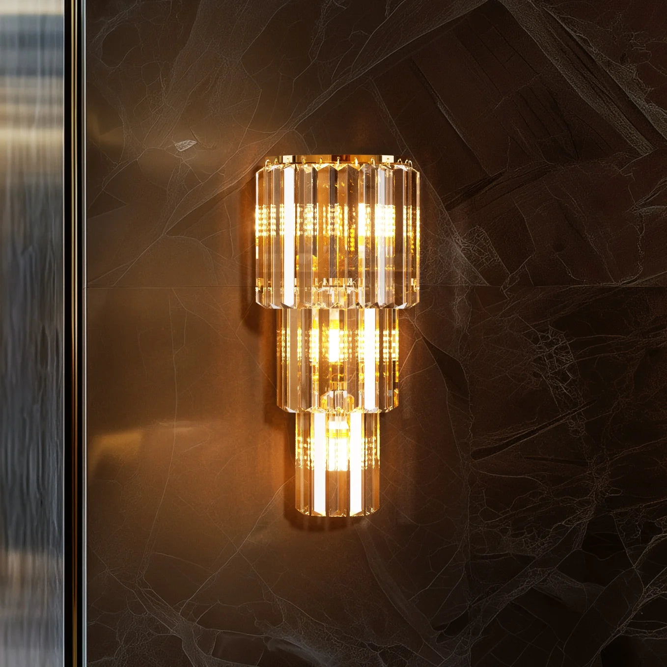 Luminaire Mural en Cristal