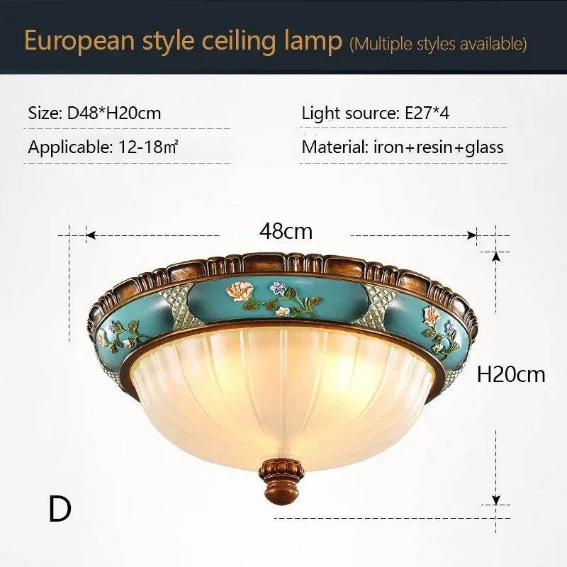 Plafonnier Vintage LED