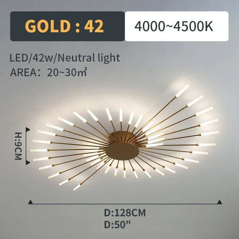 Plafonnier LED Moderne