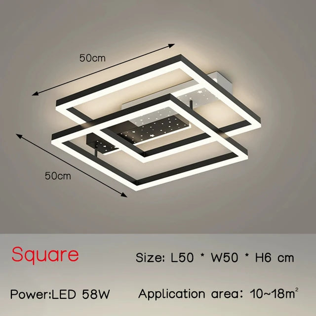 Plafonnier LED Luxe