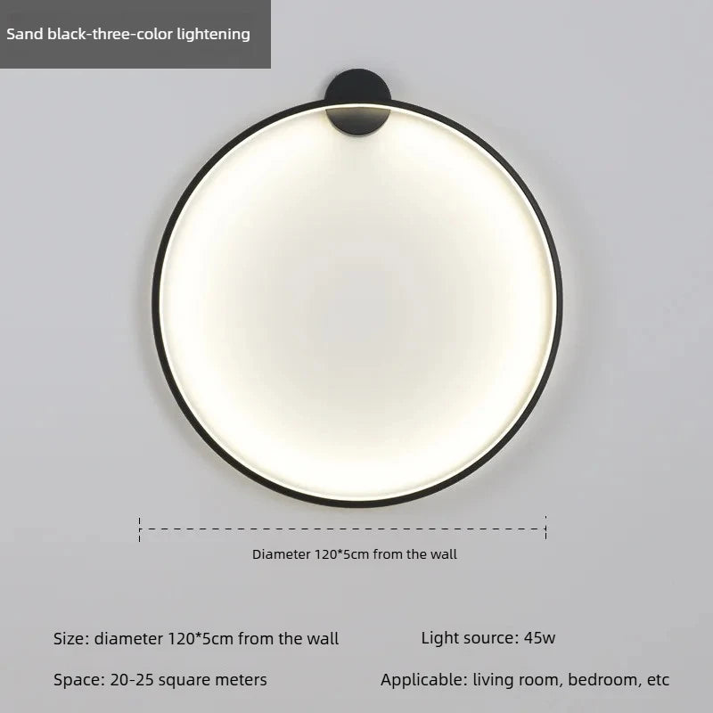 Applique Murale LED Cercle – Style Minimaliste
