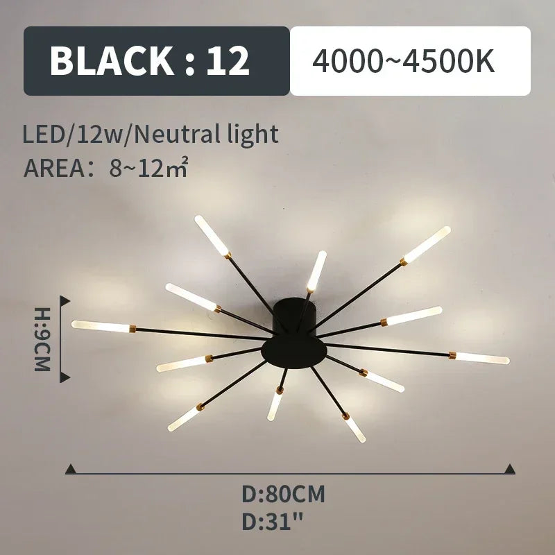 Plafonnier LED Moderne