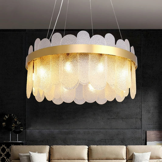 Luminaire Suspendu Lustre Cristal Modern