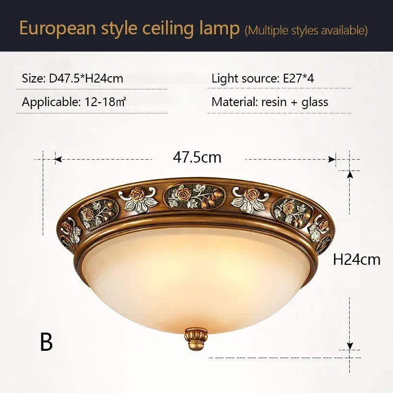 Plafonnier Vintage LED