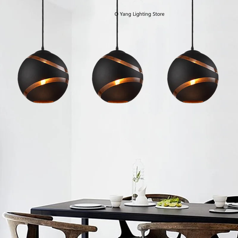 Trio luminaires rond