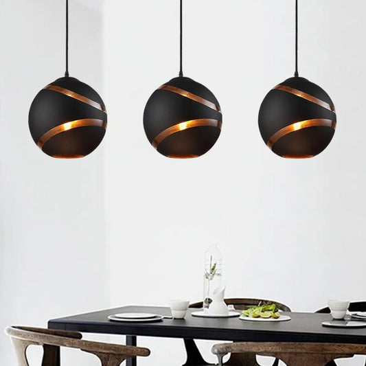 Trio luminaires rond