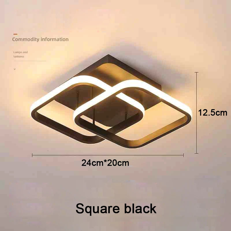 Plafonnier Double Anneau