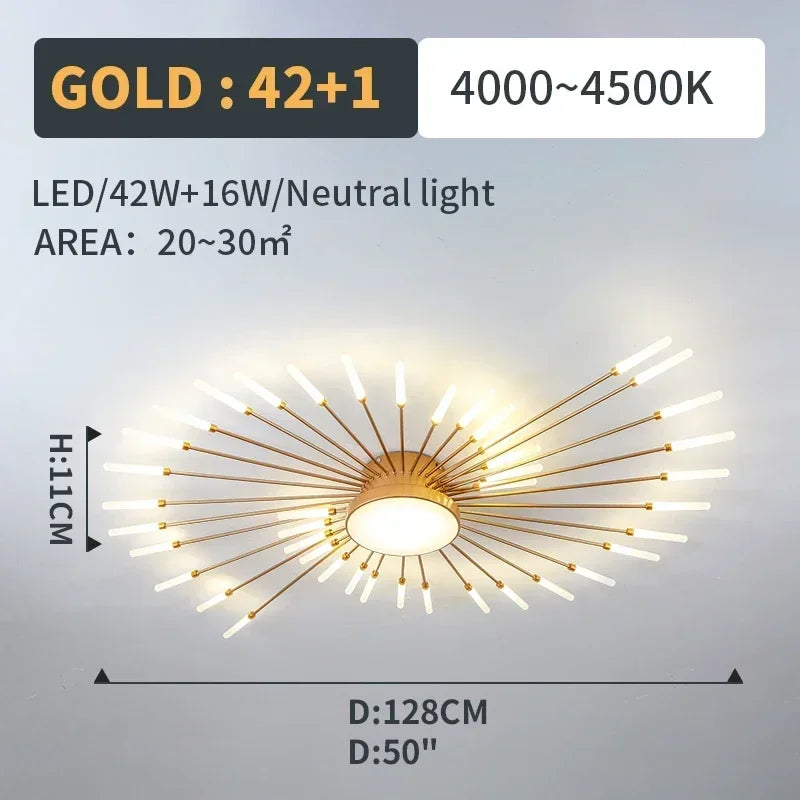 Plafonnier LED Moderne