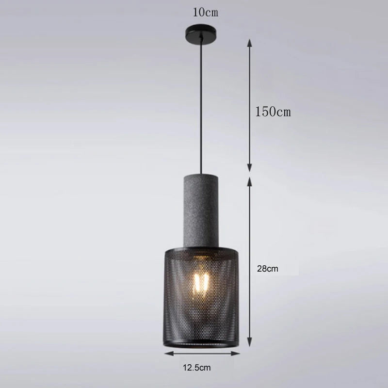 Luminaire Vintage Béton