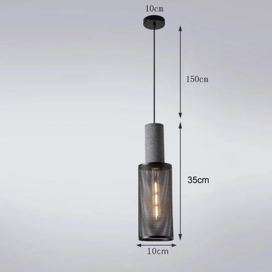 Luminaire Vintage Béton