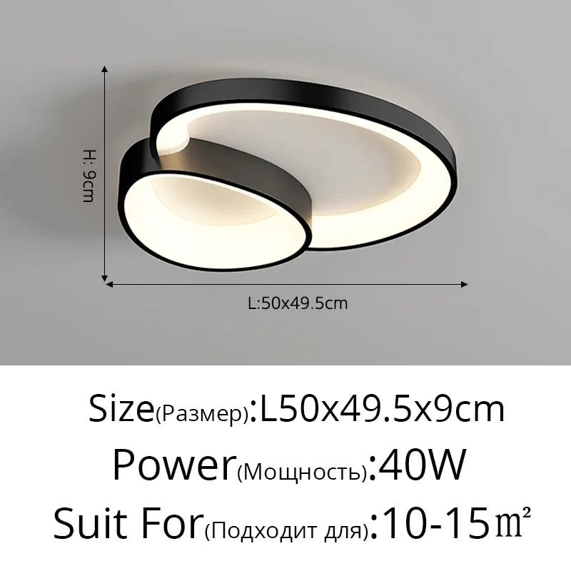 Plafonier LED Rond