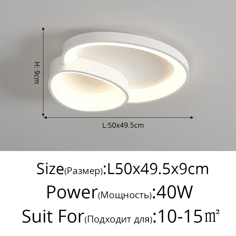 Plafonier LED Rond