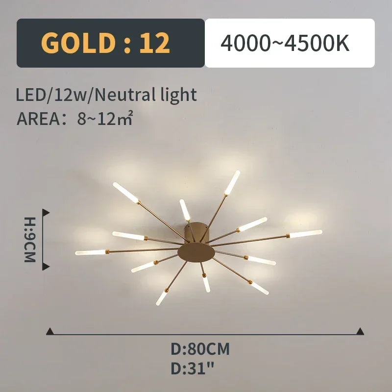 Plafonnier LED Moderne