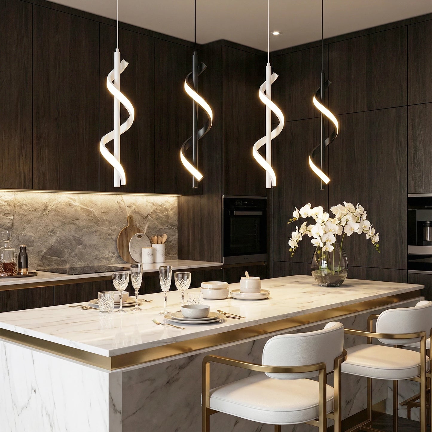 Luminaire Spiral LED