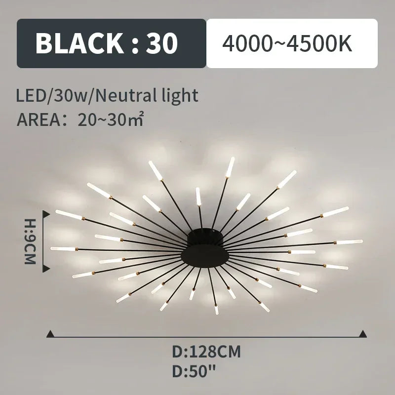 Plafonnier LED Moderne