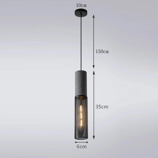 Luminaire Vintage Béton