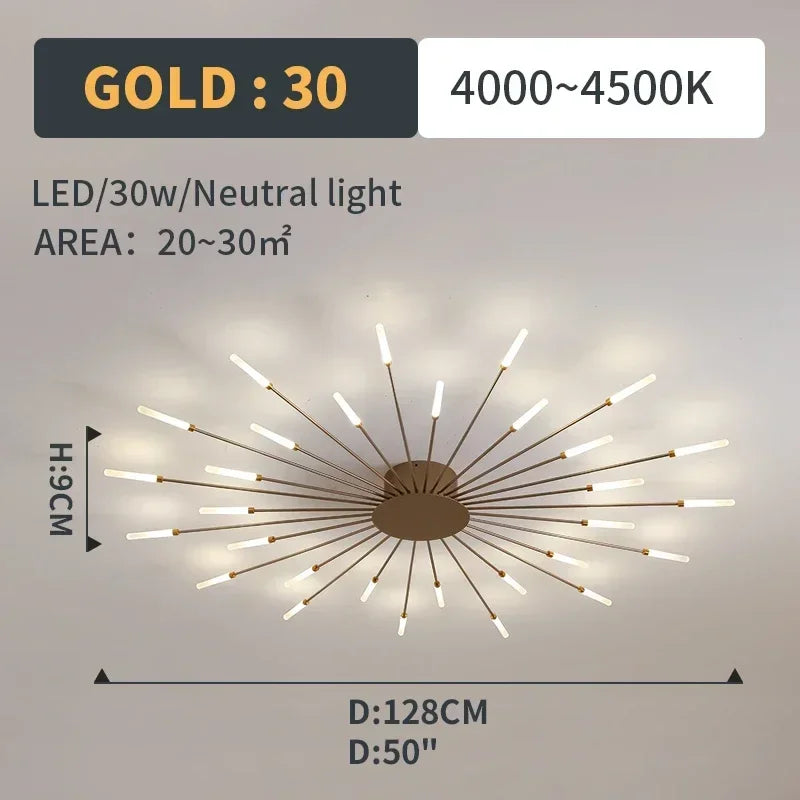 Plafonnier LED Moderne