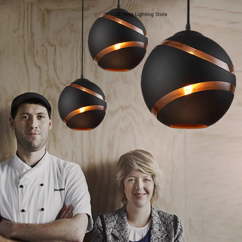 Trio luminaires rond