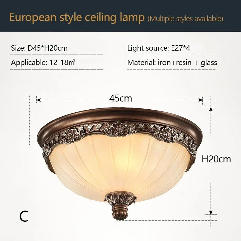 Plafonnier Vintage LED