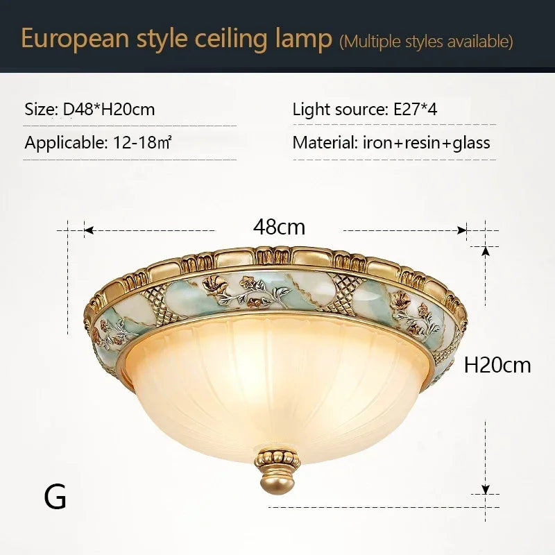 Plafonnier Vintage LED