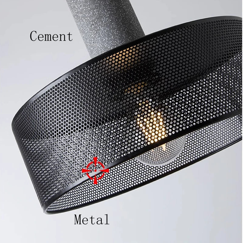 Luminaire Vintage Béton