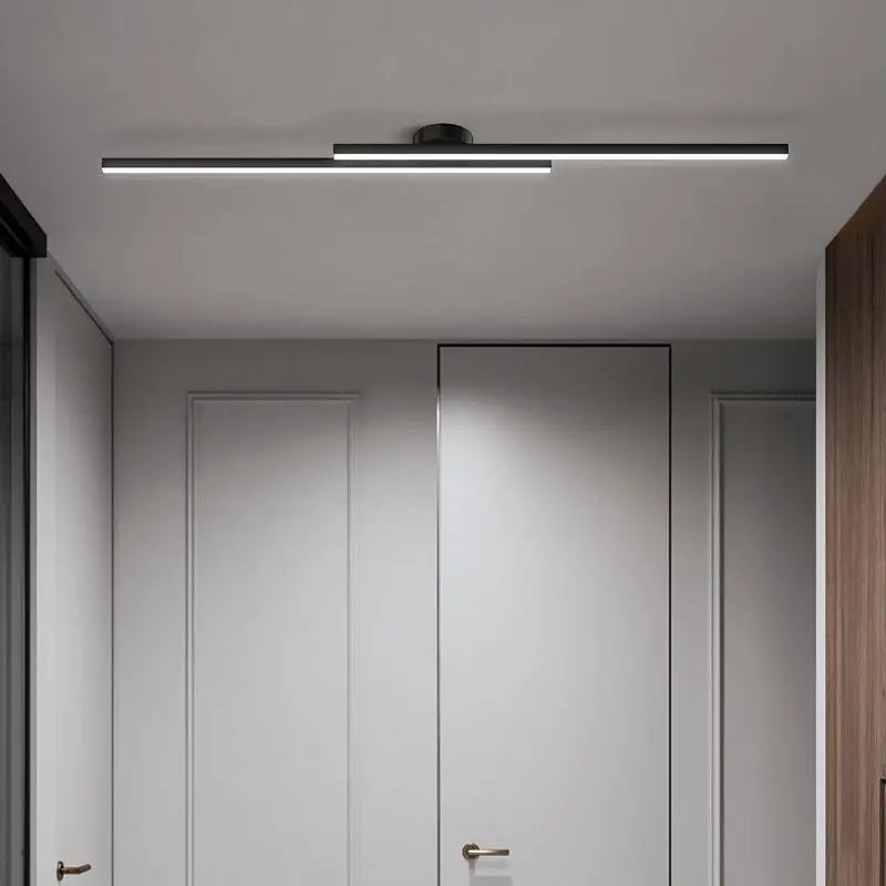 Plafonnier LED Aluminium Linéaire – Design Moderne