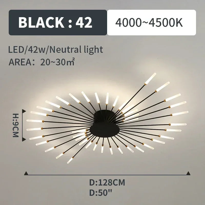 Plafonnier LED Moderne
