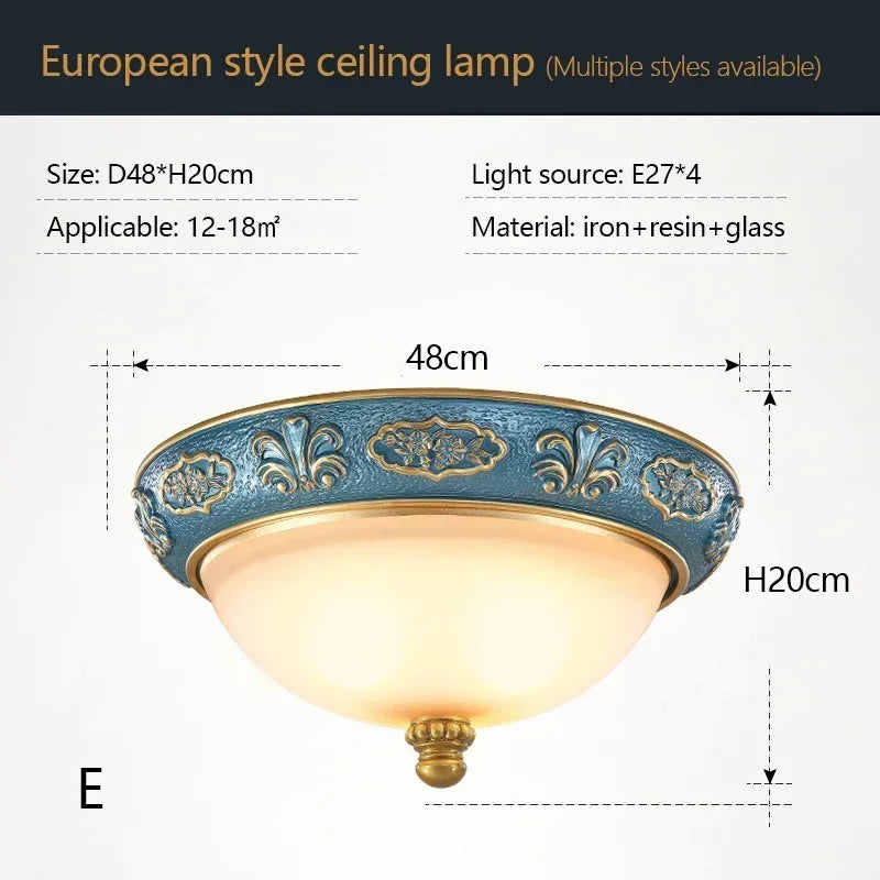 Plafonnier Vintage LED