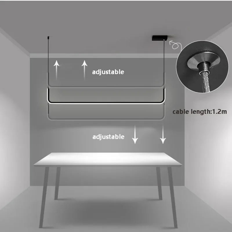 Barre Suspendue LED