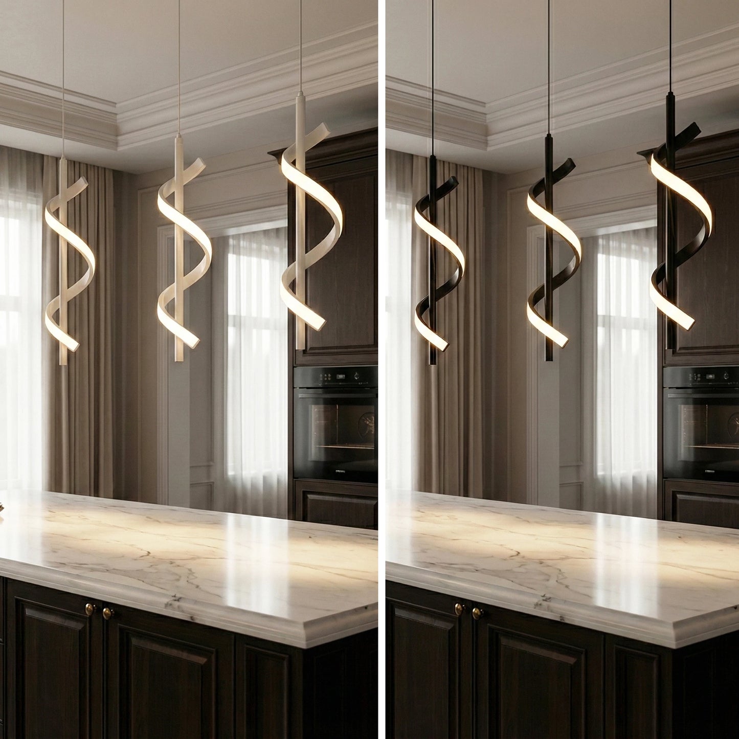 Luminaire Spiral LED