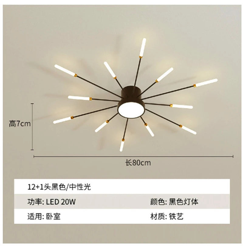Plafonnier LED Moderne