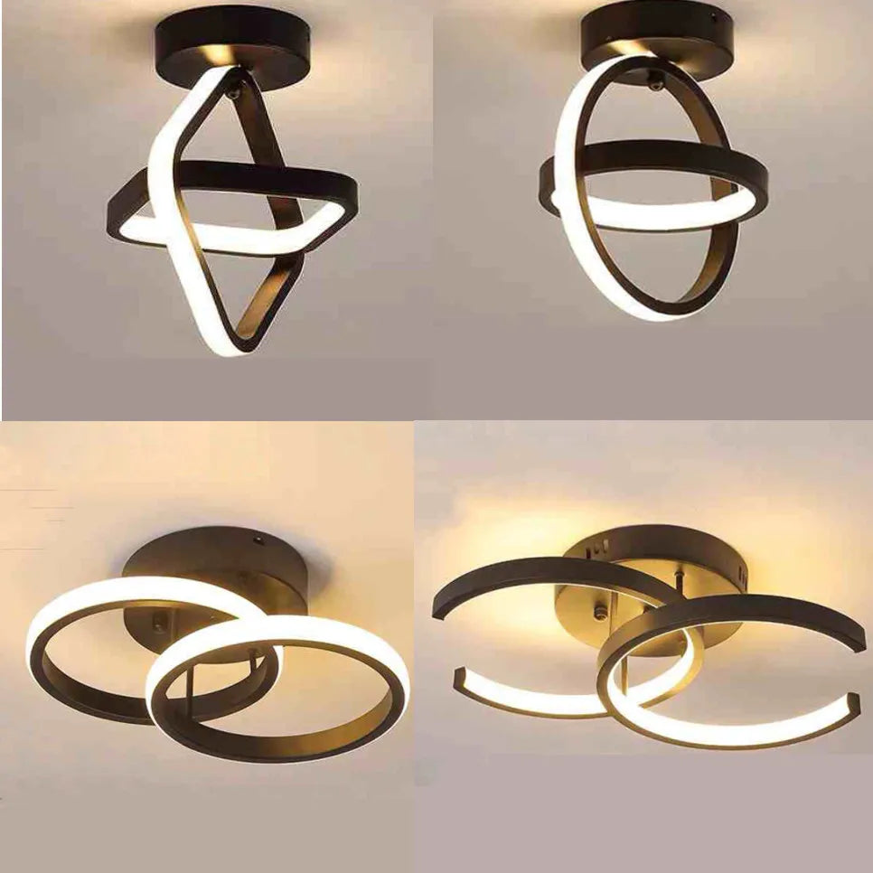 Plafonnier Double Anneau