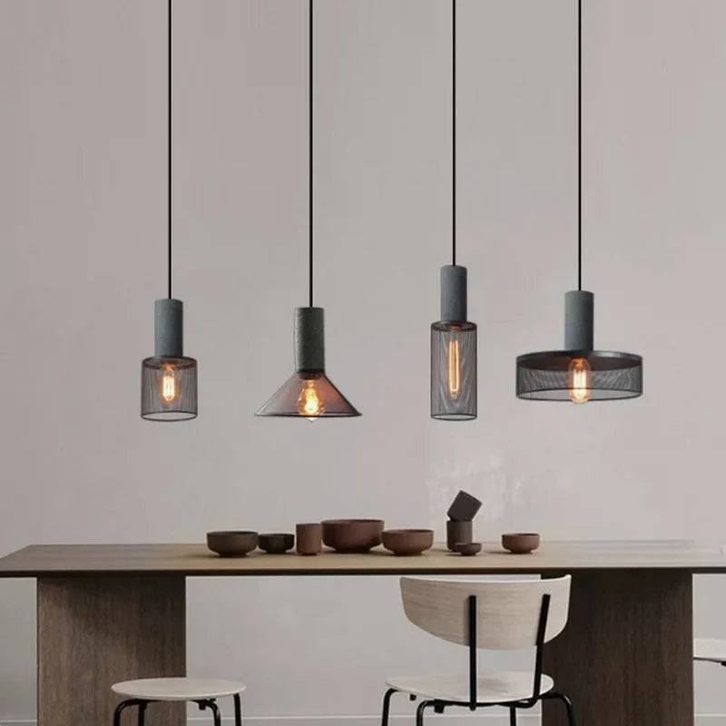 Luminaire Vintage Béton