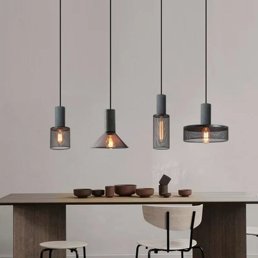Luminaire Vintage Béton