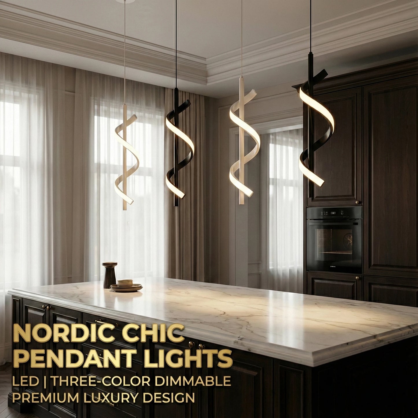 Luminaire Spiral LED