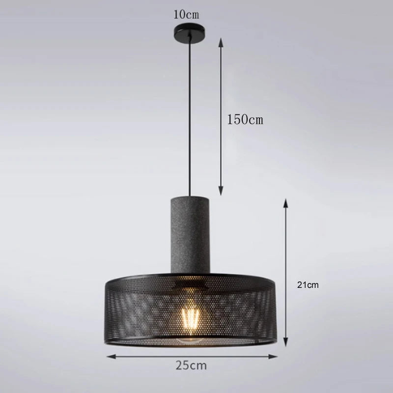 Luminaire Vintage Béton