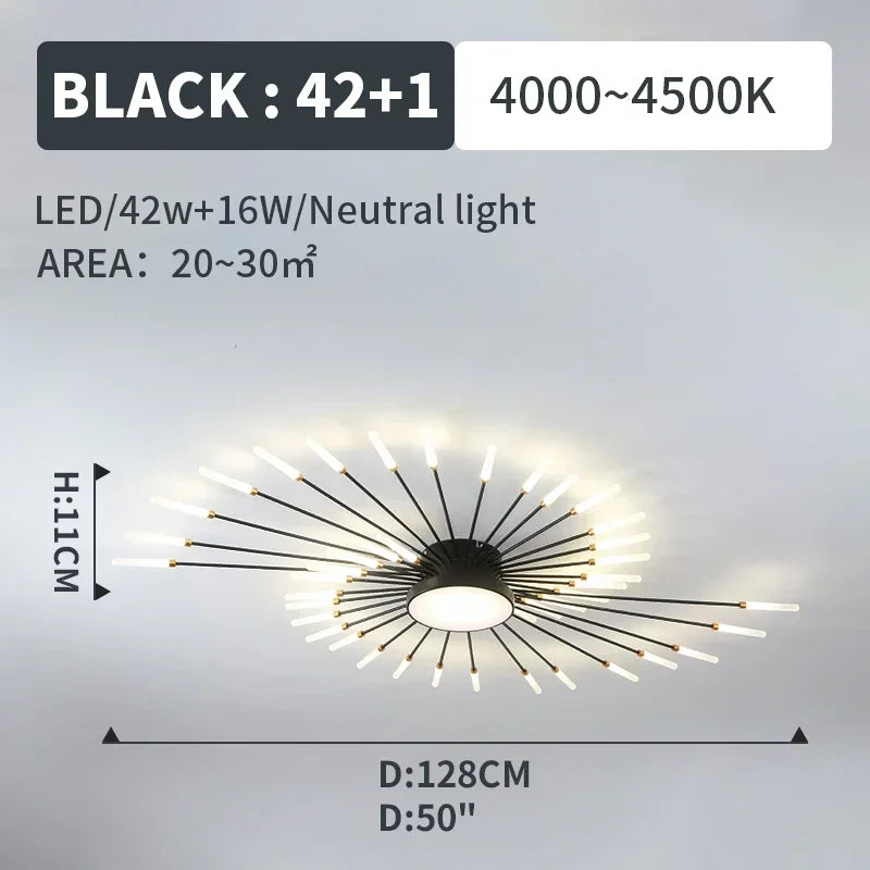 Plafonnier LED Moderne