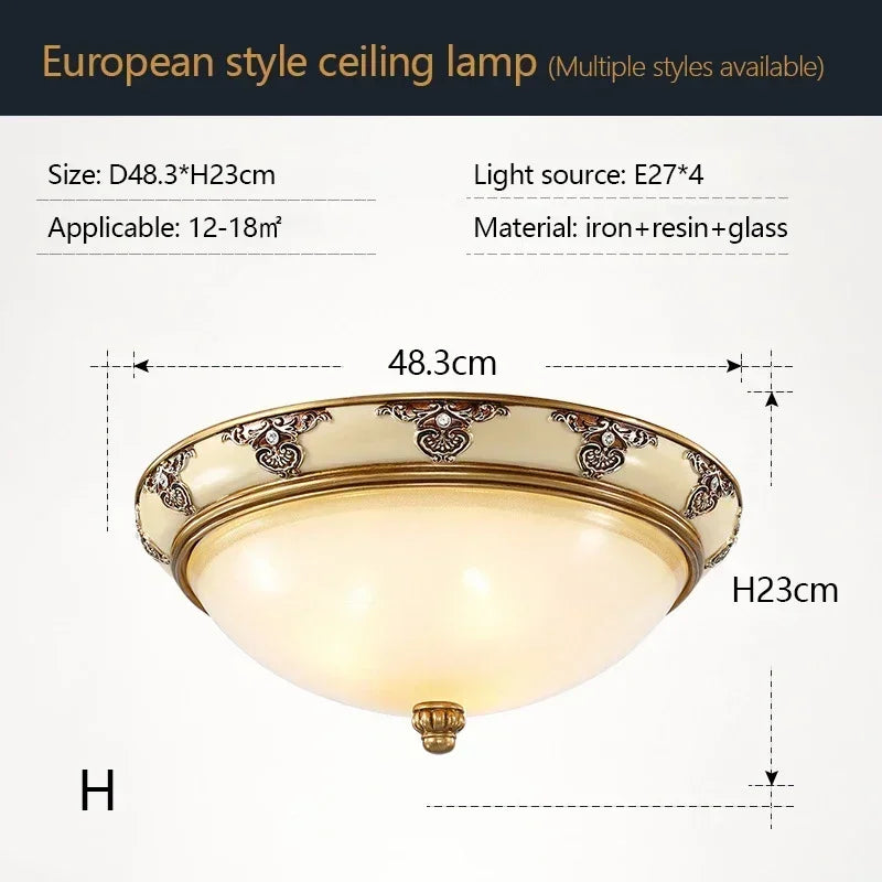 Plafonnier Vintage LED